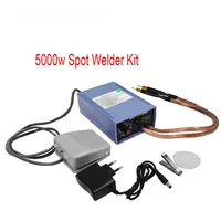 5000W  Mini Spot Welder Machine DIY Kit 18650 Battery Pack Welding Tools Portable WeldingPen 0.15MM Nickel Strip
