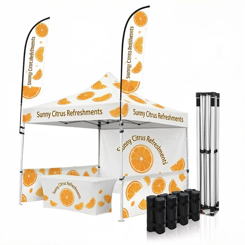 Carpa Plegable Publicitaria con Logotipo Personalizado, Carpa Resistente con Estructura de Gazebo, 3X3, 3X6, 10X10, Carpas de Exhibición para Eventos al Aire Libre