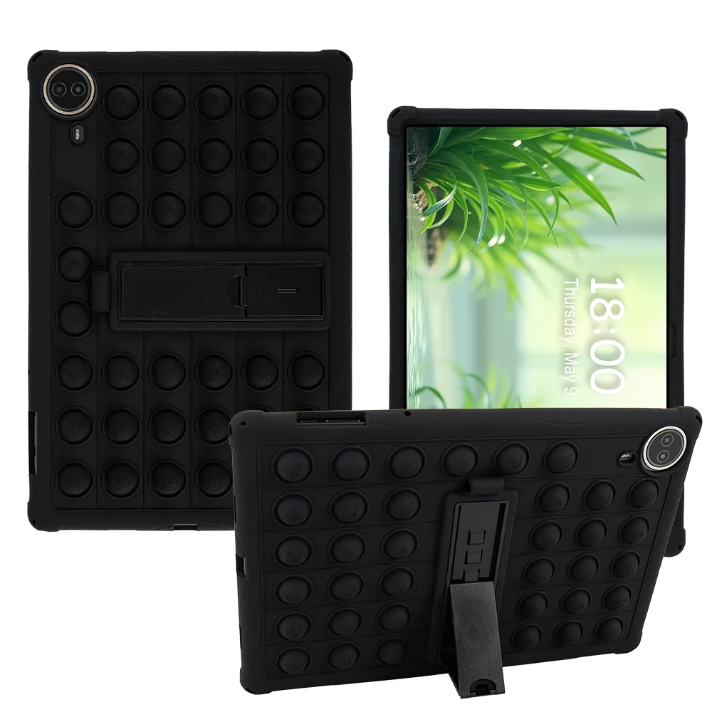 Kids Safe Soft Silicone Case For Teclast T70 14 inch Adjustable Kickstand Tablet Cover Skin Friendly Lightweight Capa Shockproof