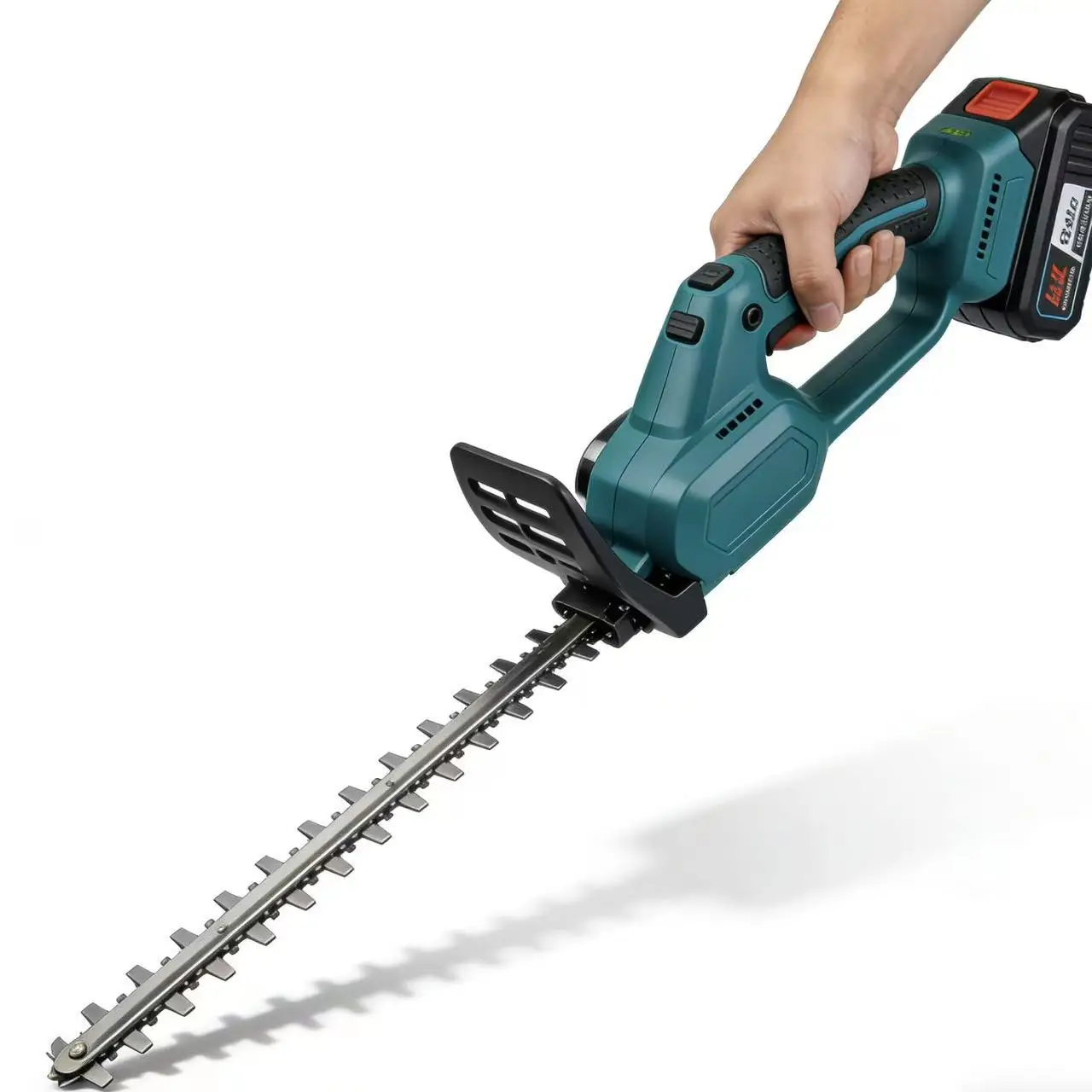 21V Industrial Electric Cordless Handheld Hedge Trimmer Long Pole Mini Tool for Garden Flower & Holly Care with Lithium Battery