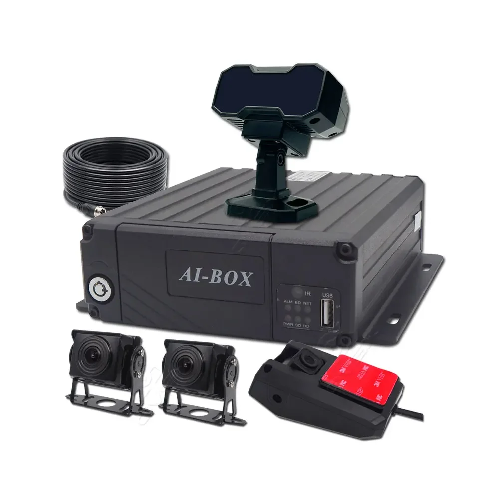 

Adas Dms BSD 1080p 4CH Mobile DVR Support 4G Wifi GPS MDVR Kit With Car Bus Truck Vehicles Camera Recorder