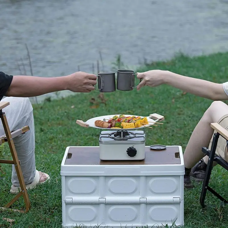 Mini estufa de Gas para acampar, horno de Cassette, suministros para acampar al aire libre, cocina portátil, quemador para barbacoa y Picnic, envío directo