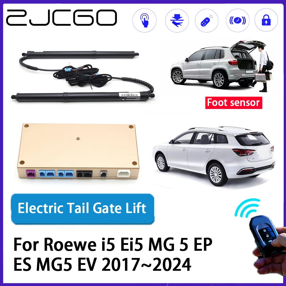 

ZJCGO Car Auto Trunk intelligent Electric Tail Gate Lift Automatic Tailgate Opener for Roewe i5 Ei5 MG 5 EP ES MG5 EV 2017~2024