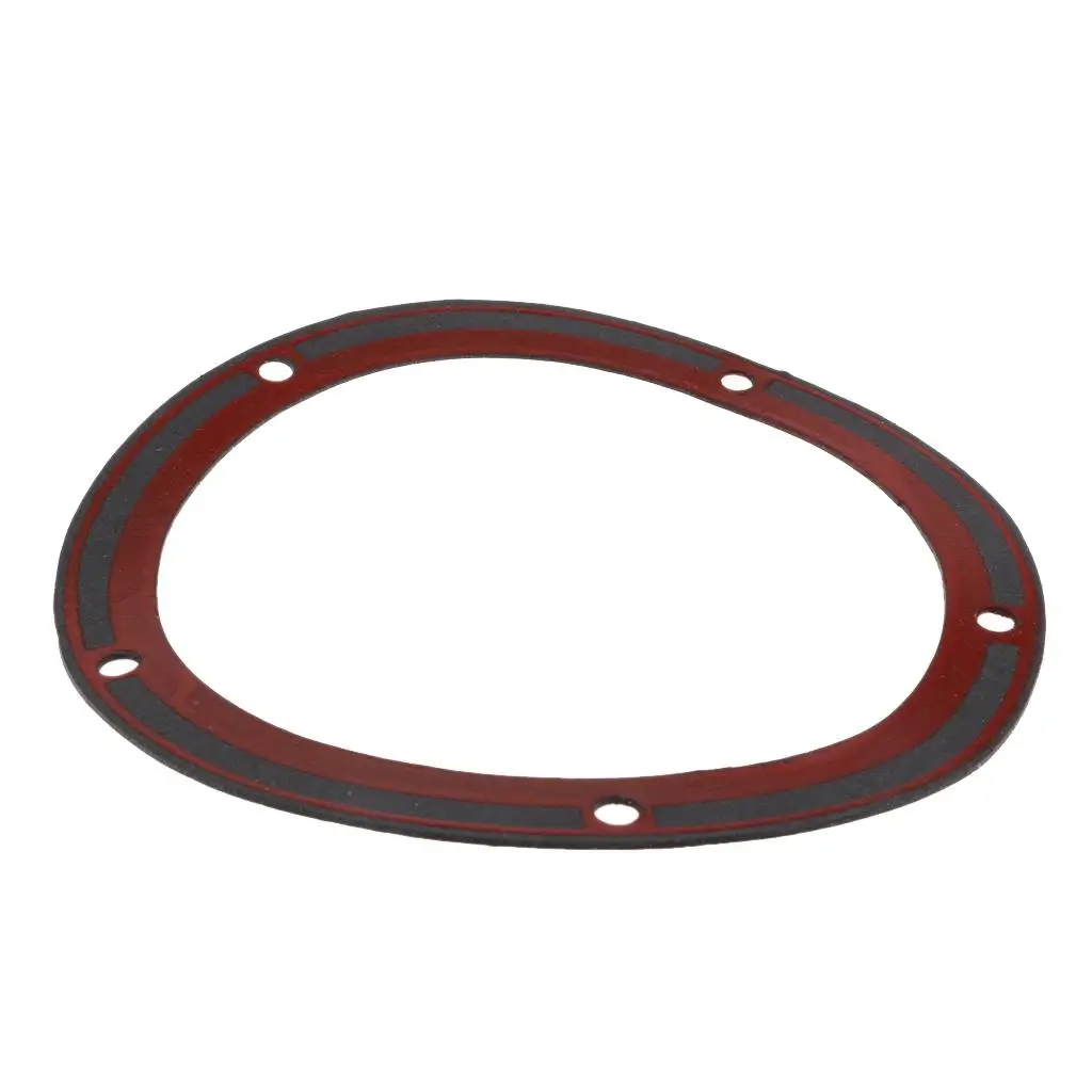 Motorcycle Clutch Derby Cover Gasket Paper 5 Hole O Ring Gasket Assembly for Harley Touring and Softail