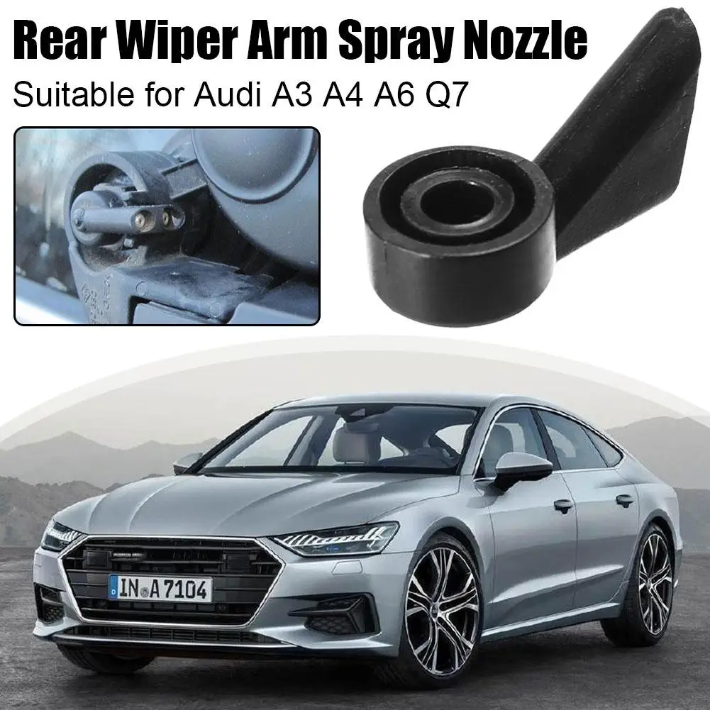 1pc Rear Window Wiper Rear Window Washer Nozzle For Audi A6 Avant Estate 2011+ 8K9955985A 4G9955985 Rear Wiper Jet Cover T8N2