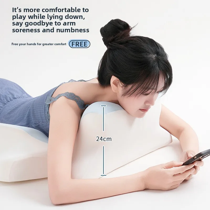 Sleeping on The Back Protecting The Cervical Spine Protecting The Waist Pillows  Playing Mobile Phone Adult Cushions