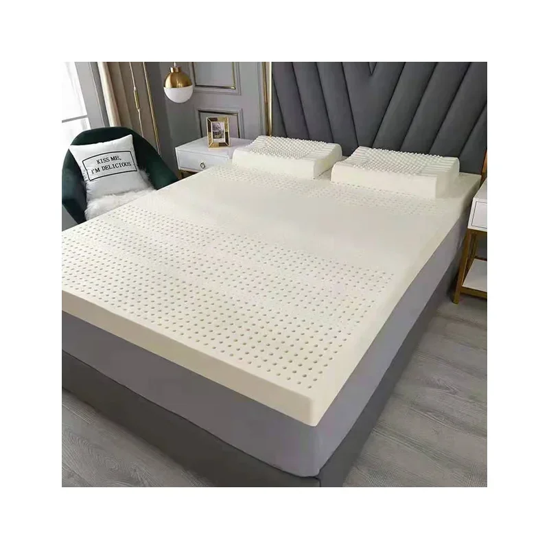 Best Sale Release Body Stress In Sleeping Latex Mattress 100 Natural 5cm 7.5cm 10cm Thickness Latex Topper