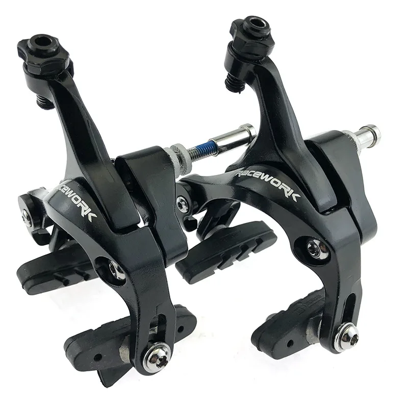 RACEWORK Rennrad C Bremse Dual Pivot Bremse Aluminium Side Pull Felge Sattel Mit Bremsbeläge Für Straße Klapp Fahrrad Sattel – Detail 4