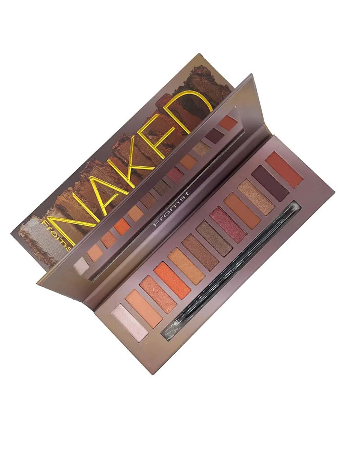 12 Colors Naked Heat Eyeshadow Palette a Perfect Halloween Makeup Gift for Your Best Friend and Partner