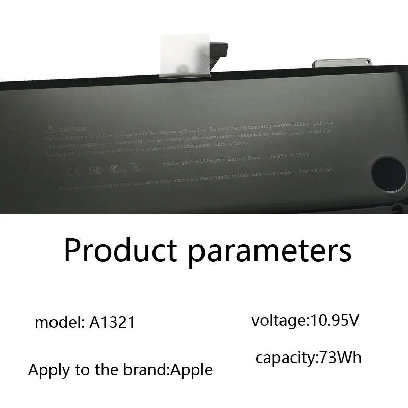 DXT-Batería de ordenador portátil A1321 para Apple Macbook Pro, versión de 15 pulgadas, 020-6380-A, A1286, año 2009 y 2010 de fuga, 2010 MB986LL A