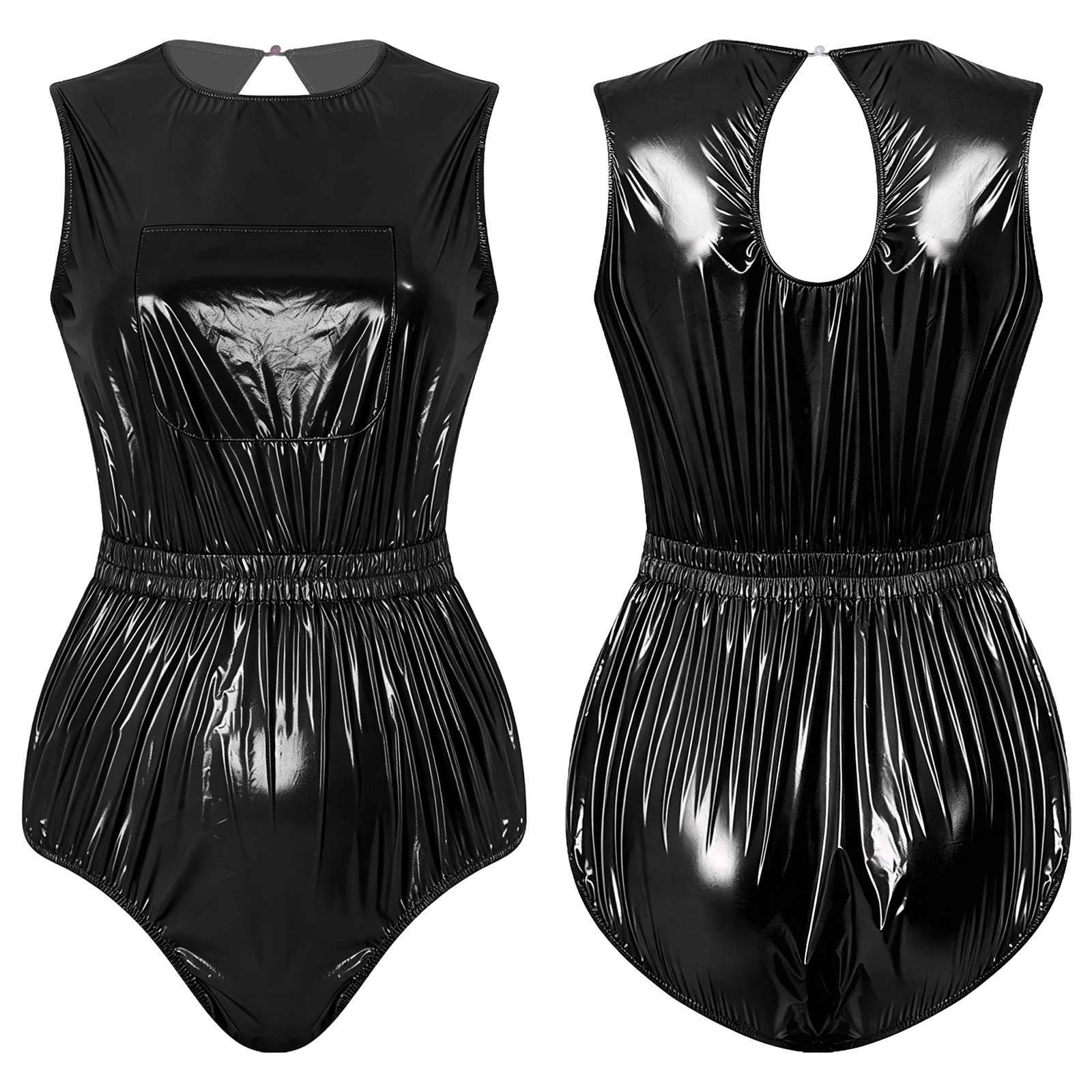 Women Waterproof Leak-proof Diaper Cover Bodysuit Swimwear Elderly Alzheimer Bedridden Special Needs Adaptive Anti-strip Clothes