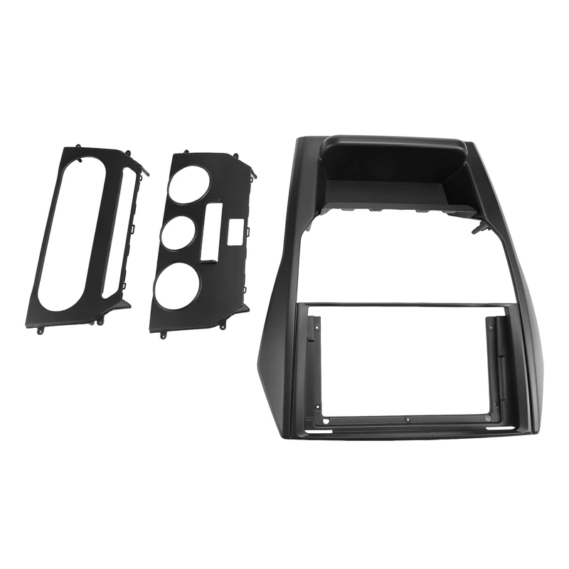 Car Fascia Radio Panel For Mahindra Scorpio S6 2018+ Dash Kit Install Facia Console Bezel Adapter GPS Plate Cover