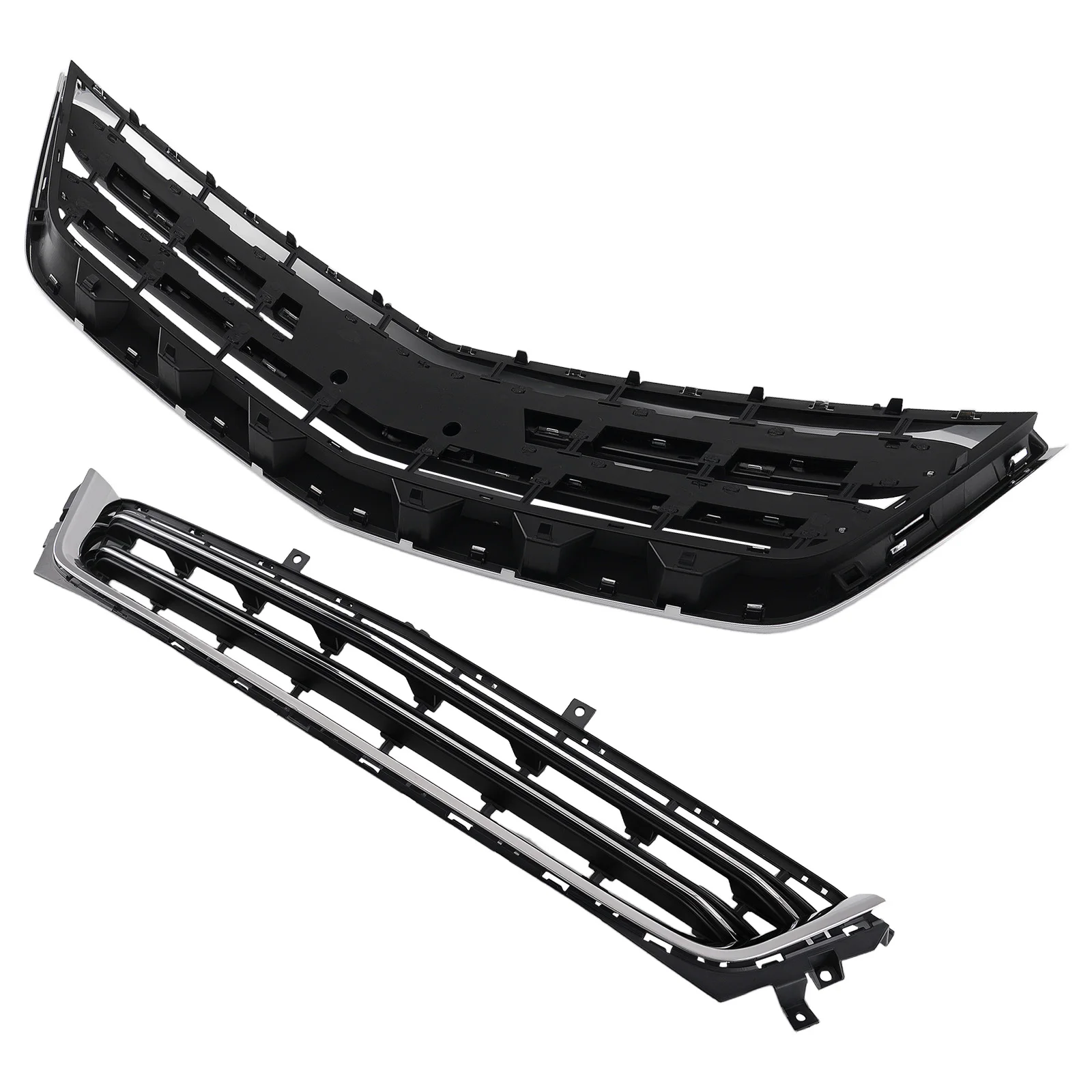 Front Bumper Upper+Lower Grille for Chevrolet Impala Sedan 2014-2020 23354886