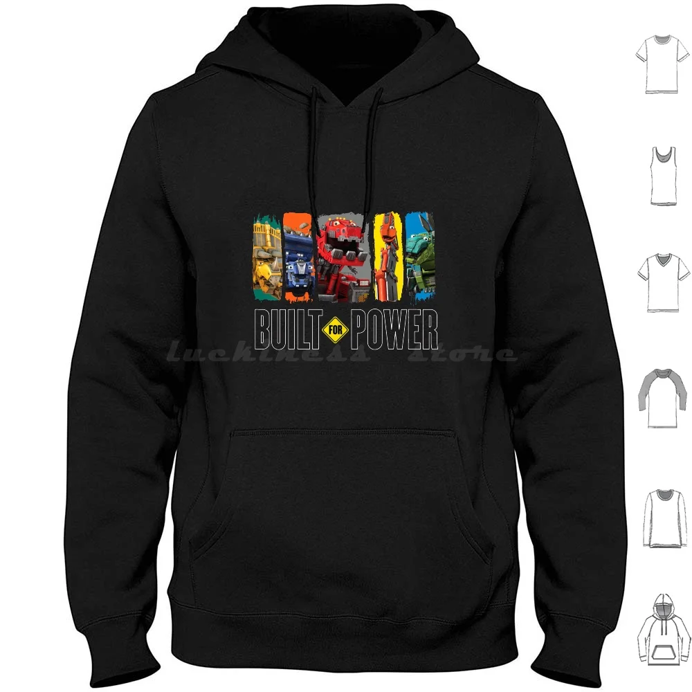 Kids Dreamworks Dinotrux-'Built For Power' Team Hoodie cotton Long Sleeve Dinotrux Dreamworks Built For Power Team Power Rux