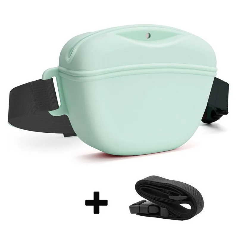 1x Silikon-Leckerlibeutel für Hunde, tragbare Hundetraining-Gürteltasche, Outdoor-Futterbeutel für Welpen, Snack-Beutel, Belohnungsbeutel mit Gürtel – Detail 13