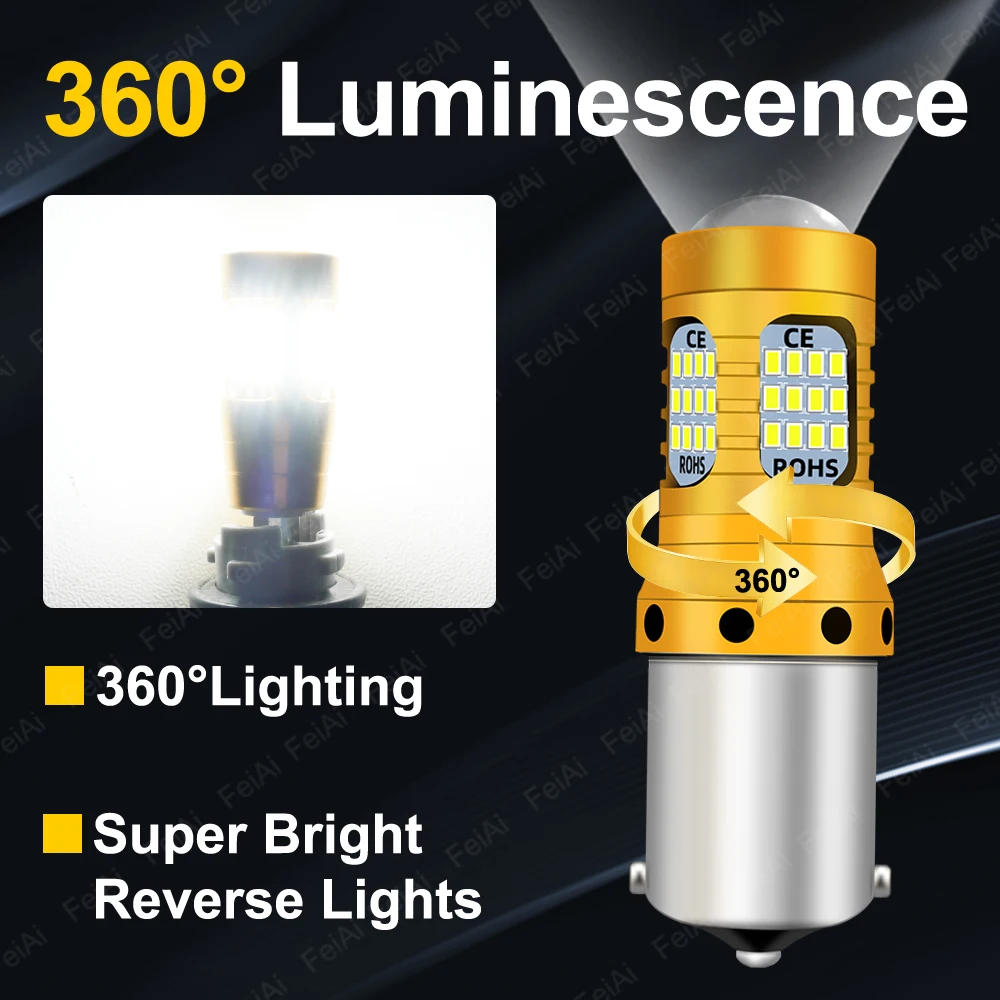 LED Reverse Lights For Citroen C4 Aircross 2010 20111 2012 2013 2014 2015 2016 2017 2018 Tuning Accessories Flashing Reversing