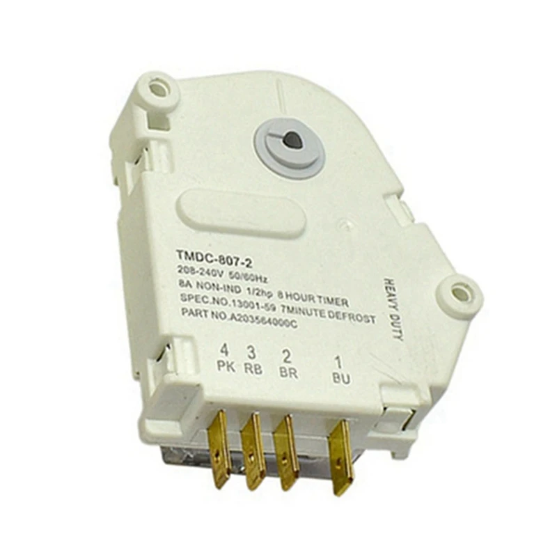 Replacement Defrost Timer For Midea/ Panasonic/  Refrigerator Defrosting Timer Refrigerator Timer Control TMDC807-2