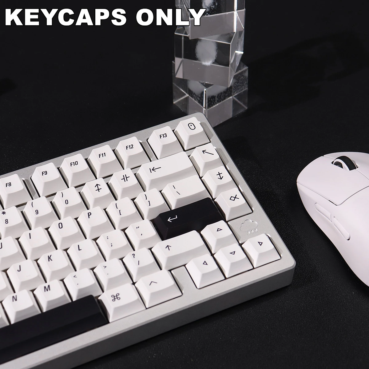 Imagem -06 - Keycaps Dye-sublimated Keycap Conjunto para Kit de Teclado Mecânico mx Cereja Gateron Interruptor Mac Minimalista Pbt 148 Chaves