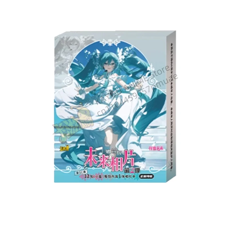 KAYOU Hatsune Miku Karte Fotokarte Qing Audio Version First and Second Bullets Original Original Anime Peripheral Collection Geschenk