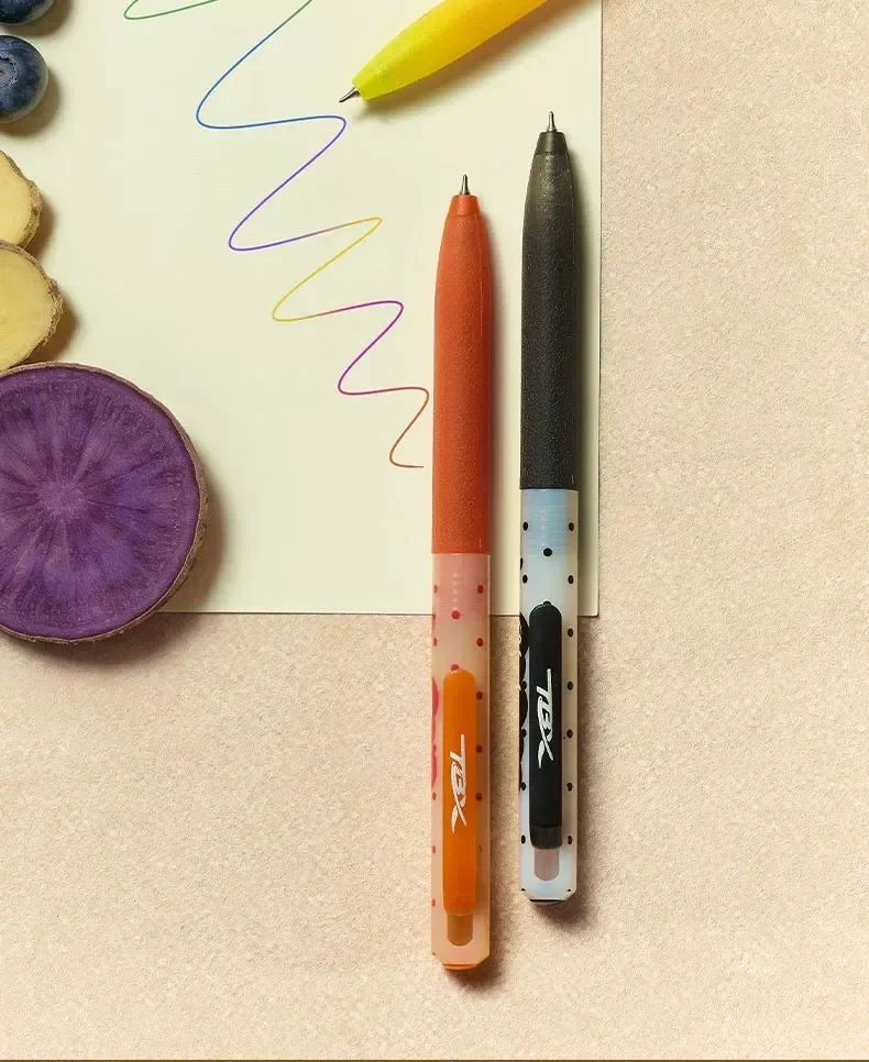 TANOOCI TBX-105 Einziehbares Duftgel-Stift-Set mit Pflanzlicher Mine, seitlicher Klickmechanismus, glatter Schreibfluss, schnelltrocknend, für Tagebuch, Scrapbook, Tagesplanung – Detail 16