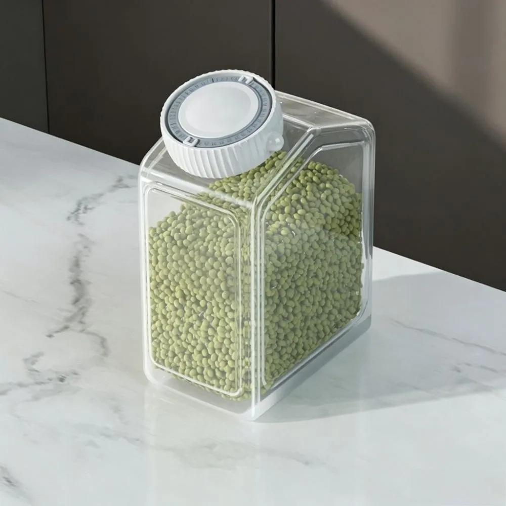 Salad Jar Thickened Sealed Jars Leak-Proof Bug Proof Storage Container Moisture Proof Lidded Storage Box Travel 5