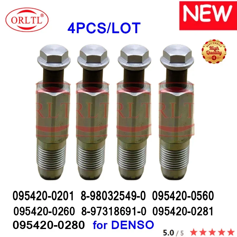 

4PCS 095420-0201 8-98032549-0 095420-0560 095420-0260 8-97318691-0 095420-0281 095420-0280 Pressure relief valve FOR DENSO ORLTL