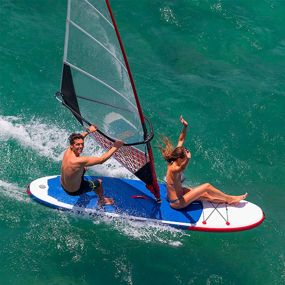 Wholesale Big Surfboard Inflatable Windsurfer Stand Up Paddle Board With Sail