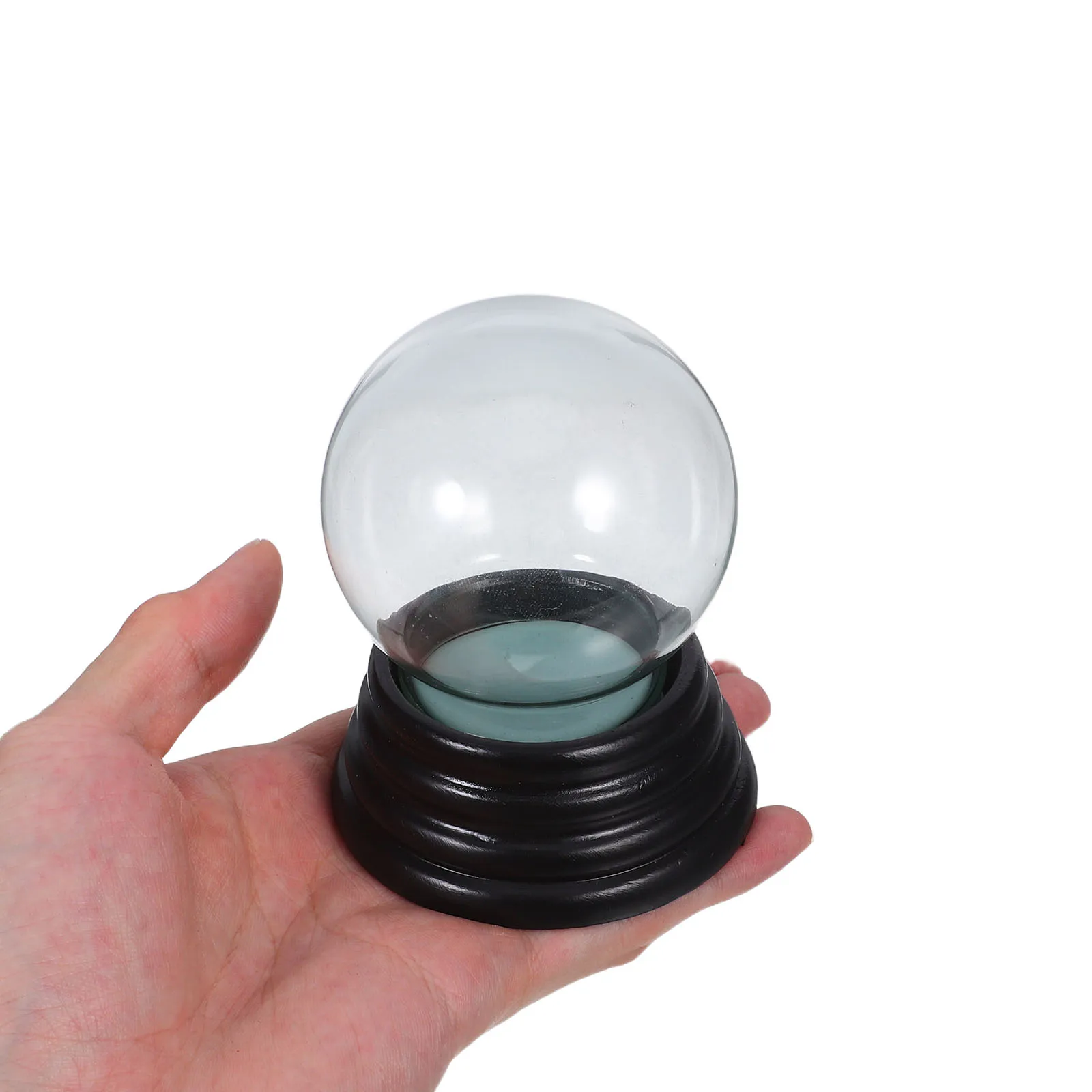 

Christmas Snowflakes Globes Empty Clear DIY Water Globe Crafts Glass Ornaments Round Containers Holiday Decorations Christmas