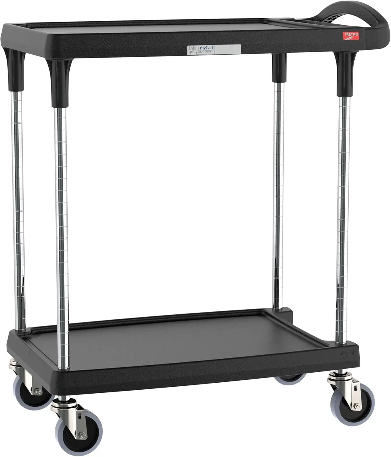 ro Mycart Plus Utility Cart - Choose-Your-Height Adjustable Heavy Duty Rolling Cart For Home, Commercial And Industrial Use