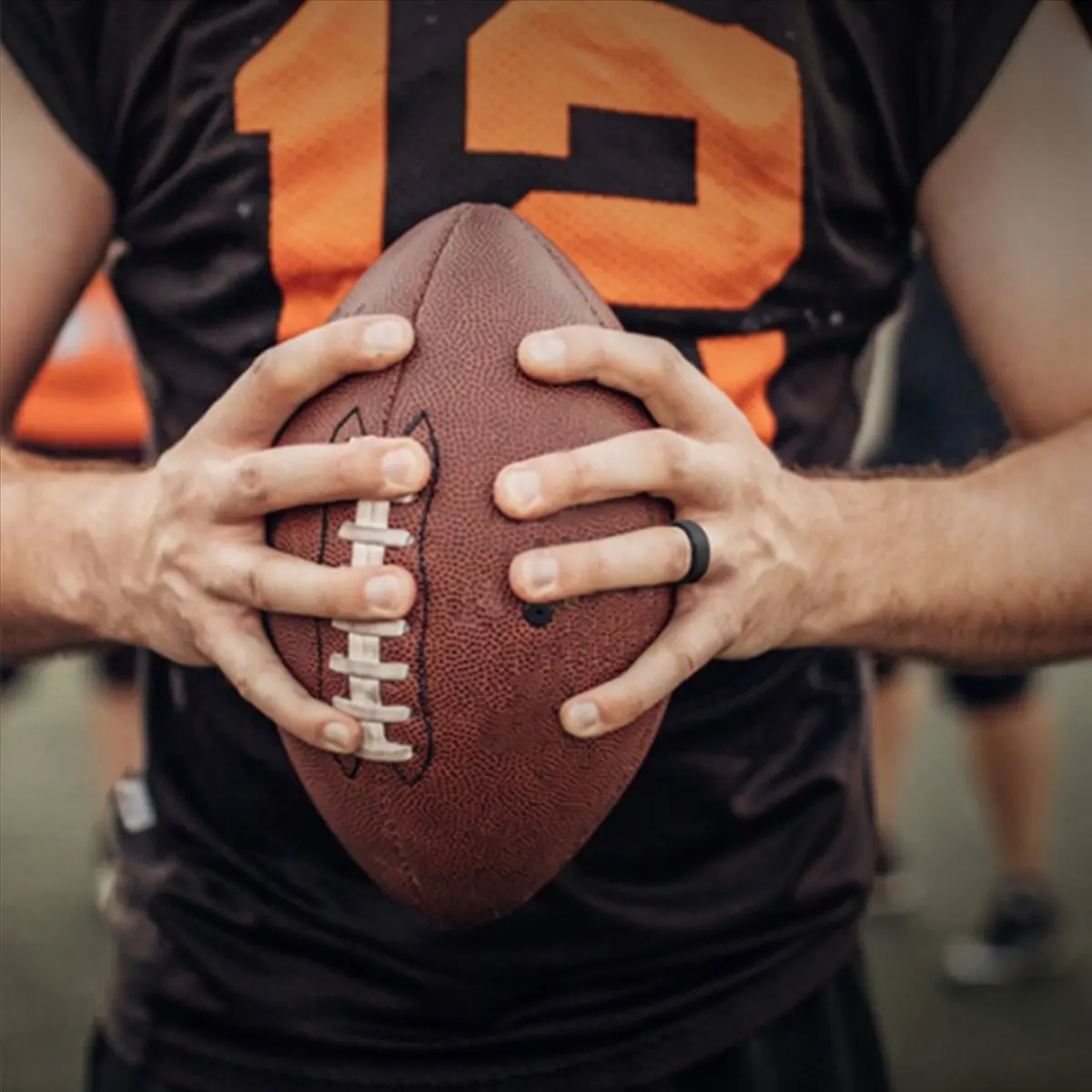 Just- 8Mm Popular Black Men Silicone Cool Rings Women Rubber Wedding Ring Environmental Sports Ring #10