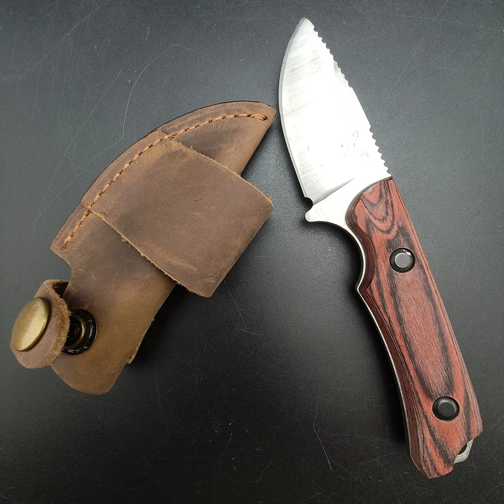 BM Hidden Canyon 15017 Rucksack-Reisemesser für Dschungelabenteuer mit feststehender Klinge, EDC-Messer für Camping, Angeln, Klettern, tragbarer Cutter – Detail 1