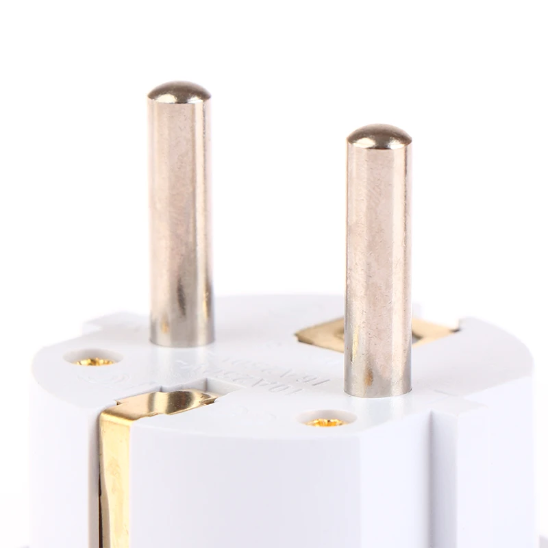 

【buji3C】1Pc Universal Plug Converter AU US UK To EU Travel Adapter Home Plug Adapter 16A 250V Wall Conversion Electric Socket