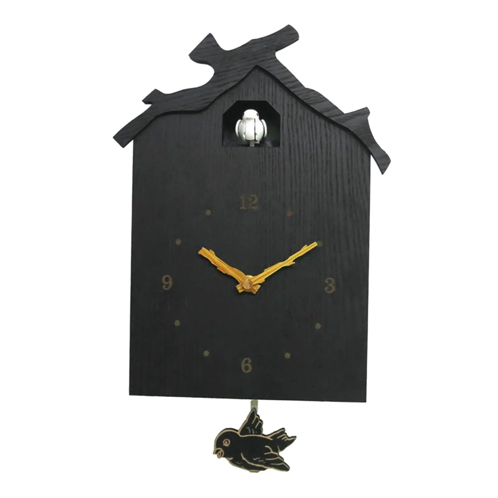 

Деревянные часы современный птичий звонок от 5:00 а.м. до Россия п.м. дизайн