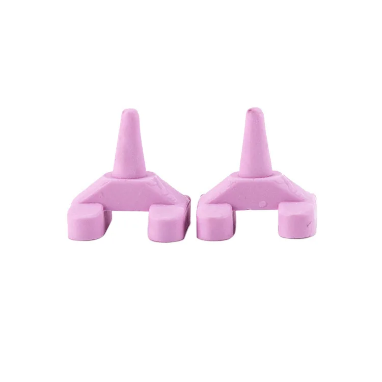 Lab Ceramic Burning Rack Pointed Flat Flower Hole Red Nail Single Tooth Burning Rack Lab Monomer Burning Rack Special Tool