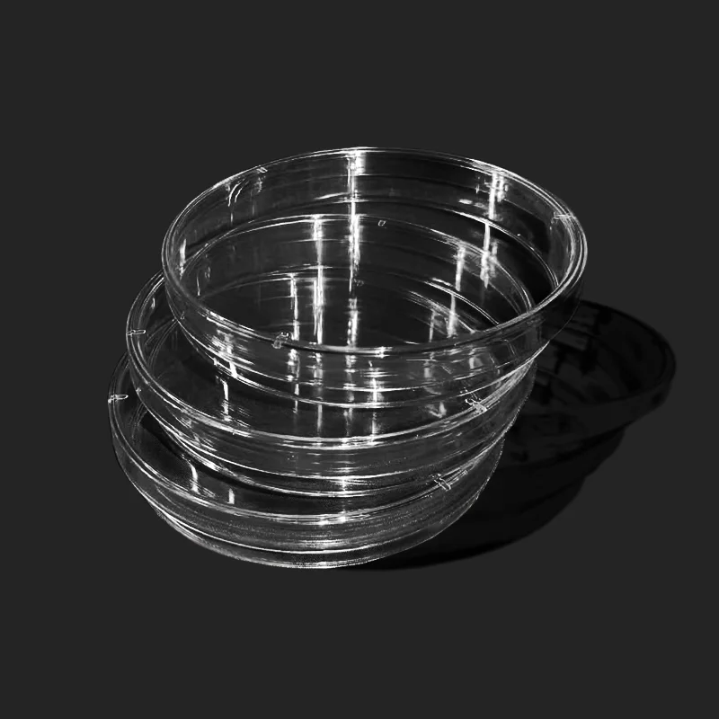 10Pcs 100mm Plastic Petri Dishes For LB Plate Bacterial Yeast Clear Sterile Chemical Instrument Drop Shipping