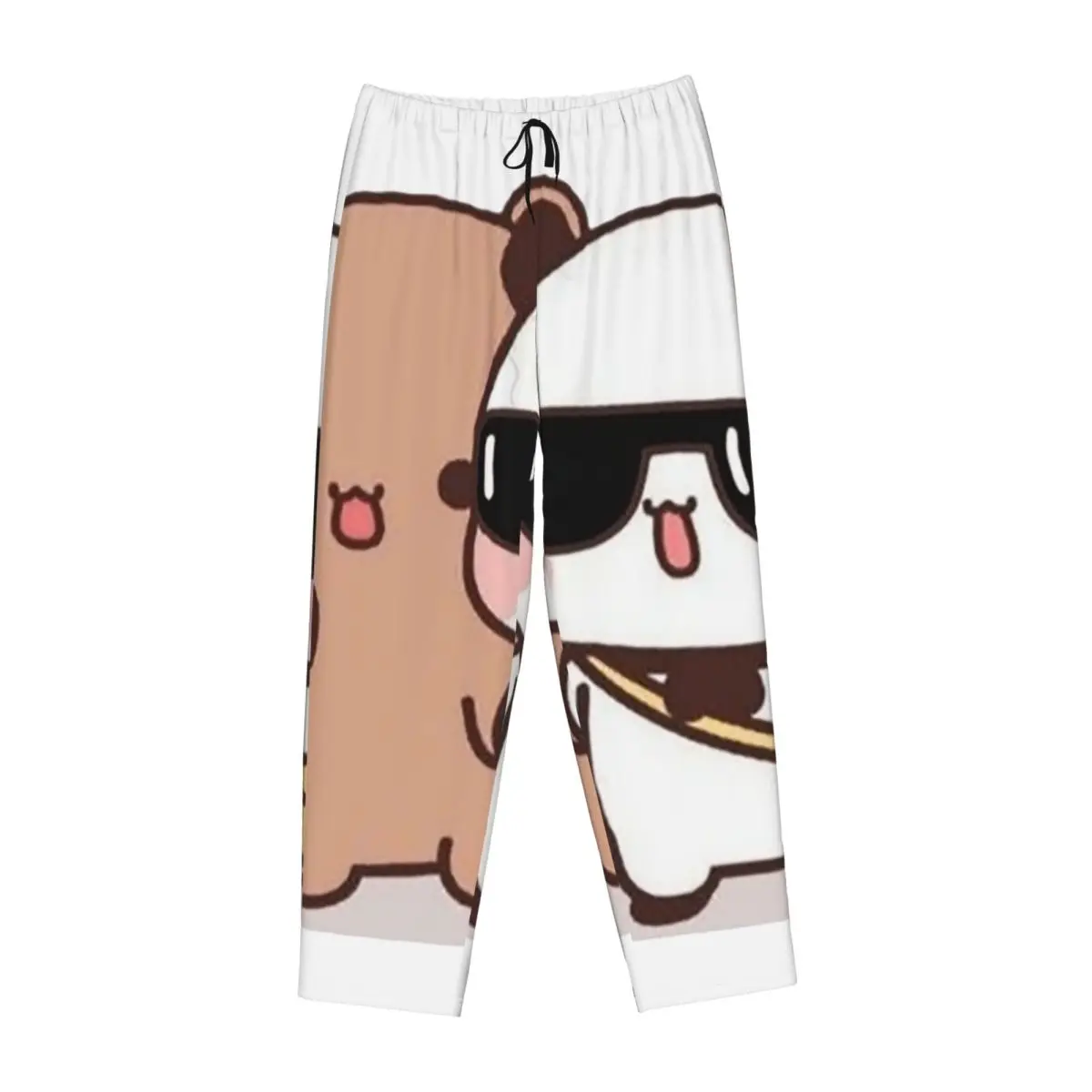 

Женские пижамные штаны с медведем и пандой Bubu Dudu Balloon, одежда для сна с карманами для отдыха и сна на заказ