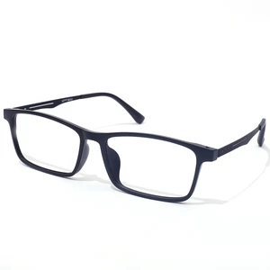 Superlicht Gummi -Titan -Quadratgläser Rahmen für Männer und Frauen, Miopia optische verschreibungspflichtige Brille, bequem 9 Hauptverkäufe männlicher Gradrahmen Titanio - №4