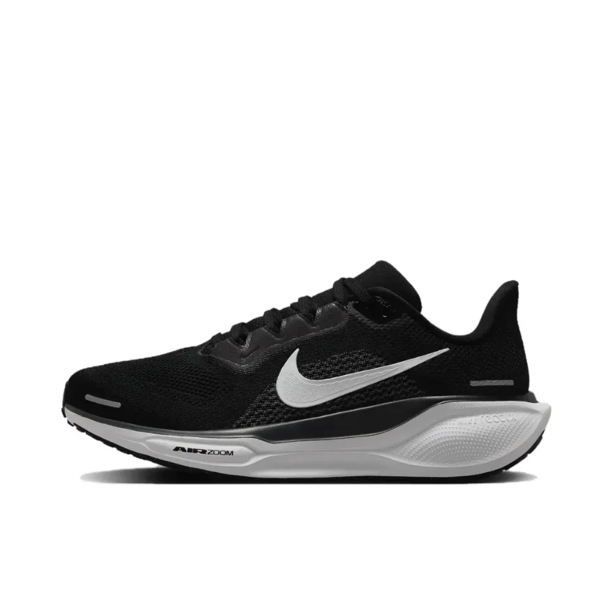 Nike Black Air Zoom Pegasus 41 Men's and Women's Running Shoes Cushioning Wearable Casual Sneakers