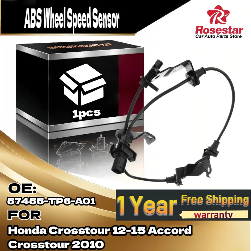 

Front Left ABS Wheel Speed Sensor for Honda Crosstour 2012-2015 for Accord Crosstour 57455-TP6-A01