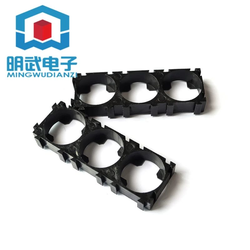 Suporte de combinação de bateria com baioneta, Série 3 seções, Pode ser combinado em várias formas, 18650, 10pcs