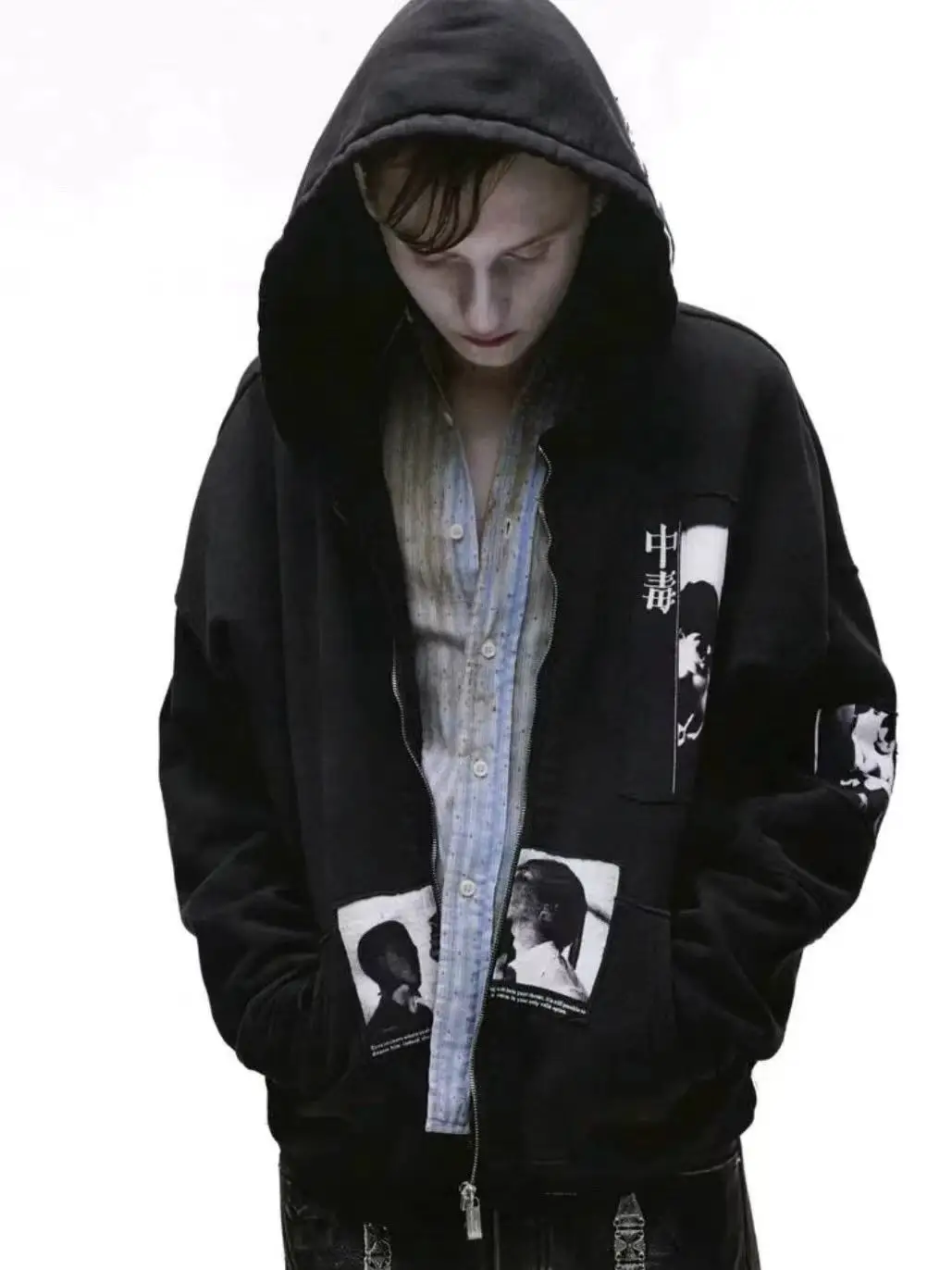 

Мужская толстовка-кардиган в американском ретро-стиле с молнией, утепленная, с длинными рукавами, для повседневной носки