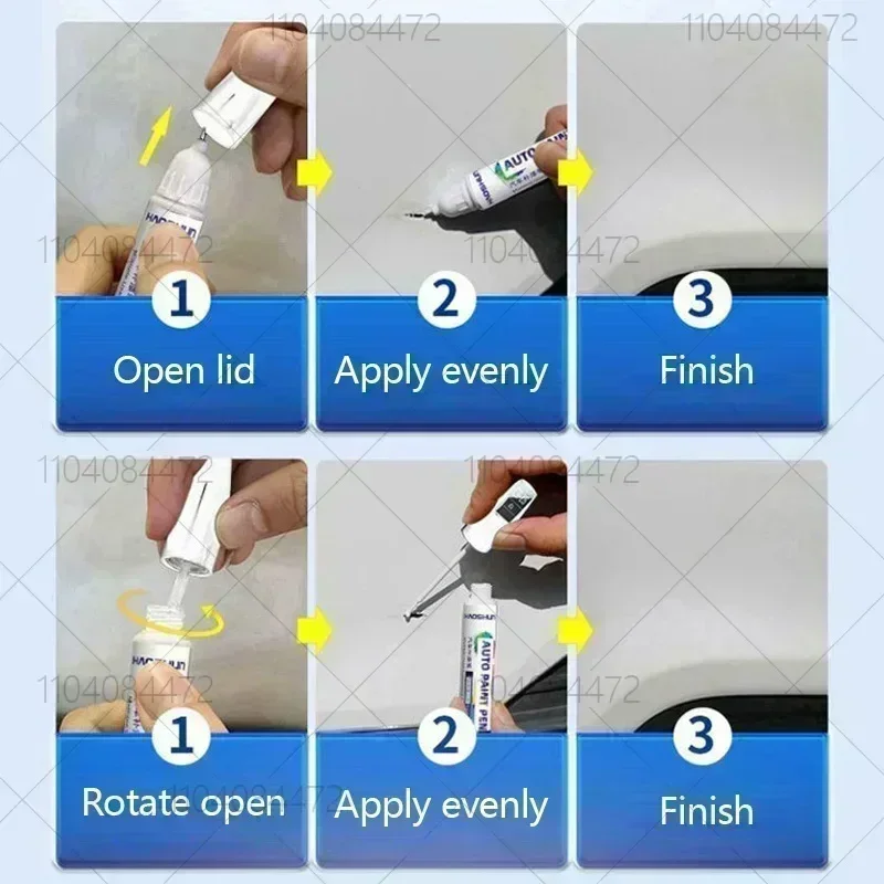 For Toyota Corolla Cross 2020-2025  E210 Paint Repair Pen Touch Up Scratch Remover DIY Auto Accessories Black White Silver  Red - Image 6