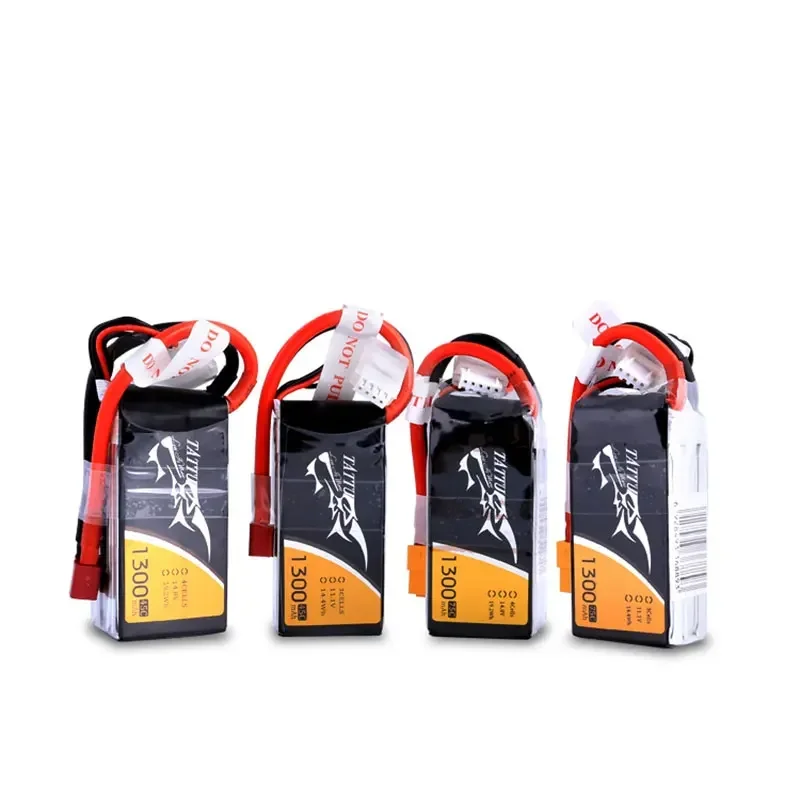 Tattu Lipo 배터리, Lipo 3S 4S 레이싱 배터리, XT60 플러그, 45C 75C 쿼드콥터 레이싱 FPV 드론, RC 헬리콥터, 1300mAh, 1550mAh