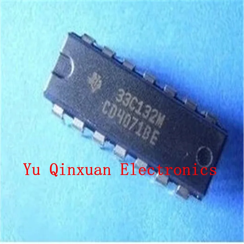 CD4071BE PDIP-14 Or door, 4 doors, 2 inputs, 6.8mA, 3V to 18V, new original stock