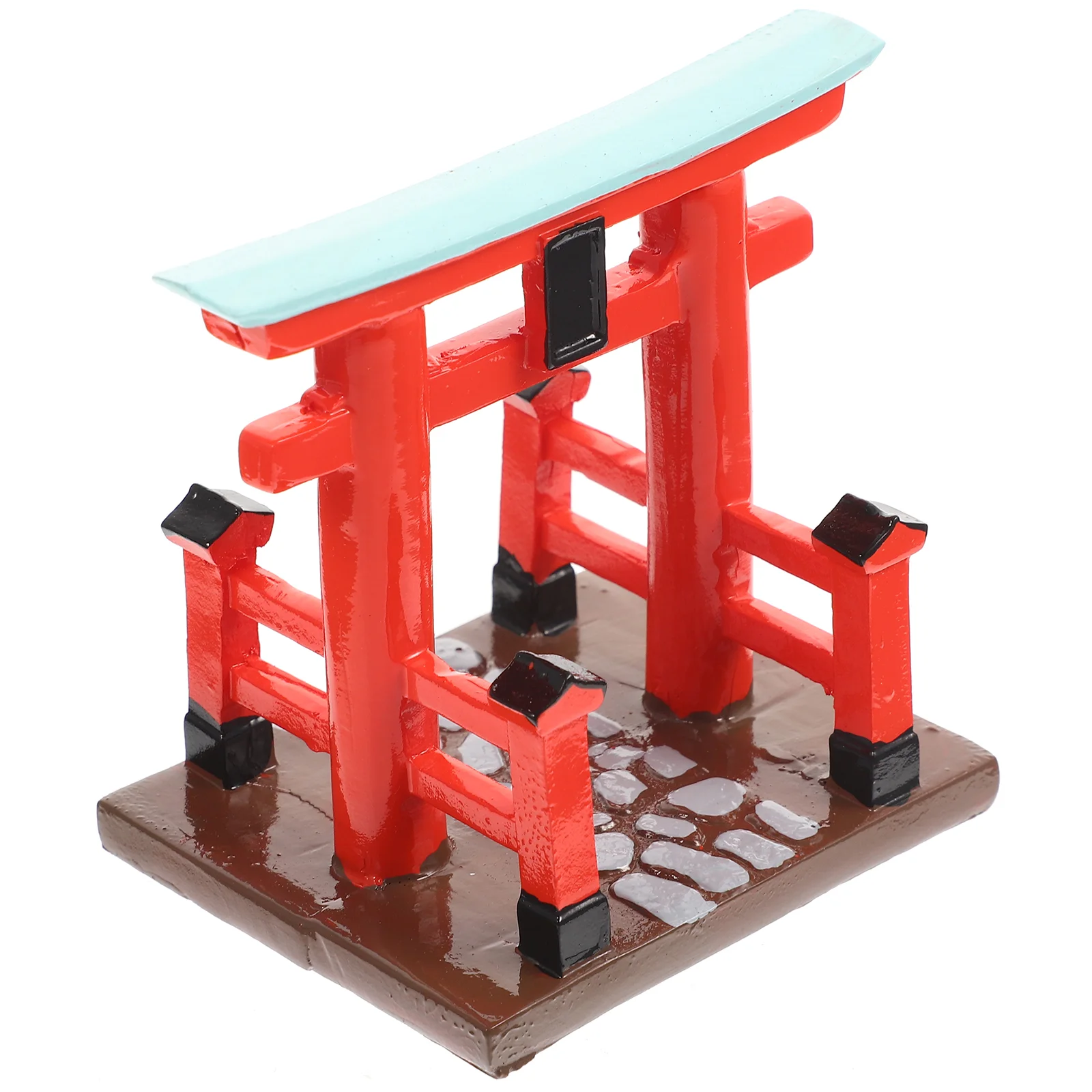 

Chinese Lanterns Torii Gate Accessories Mini Decor Decorations Resin House Miniature Adornment Ornament