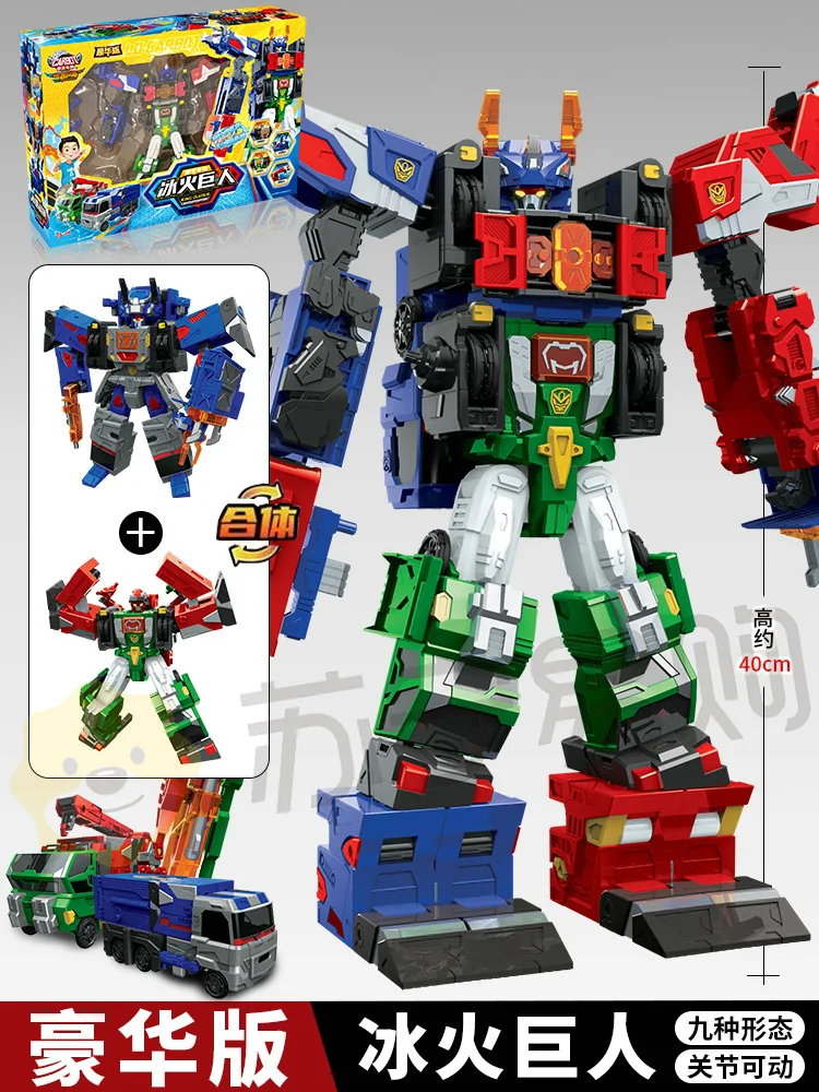 لعبة أطفال تحويل سيارة روبوت الله أفرلورد مجموعة ألعاب سيارة 1981 #6