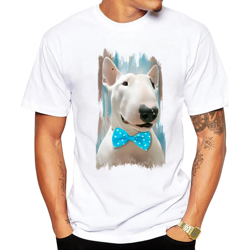 

Bull Terrier Dog Pet Design Funny T Shirt for Men and Women Unisex Breathable Graphic Premium T-Shirt Men's Streewear Unisex