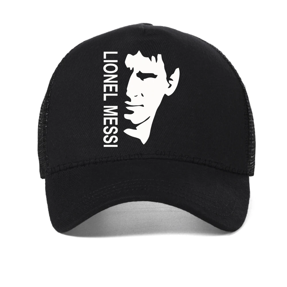 جديد ميسي مطبوعة قبعة بيسبول M10 برشلونة جيرسي كرة القدم جيرسي الرياضة قبعة الصيف شبكة قابل للتعديل قبعات سائقي الشاحنات Snapback قبعات #3