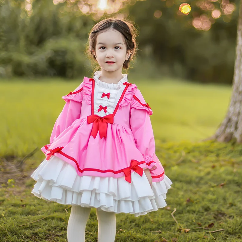 Ontwerp Nieuwe Lolita Prinses Rok In Herfst En Winter 2020 Spaanse Stijl Kinderen Rok Puffy Rok