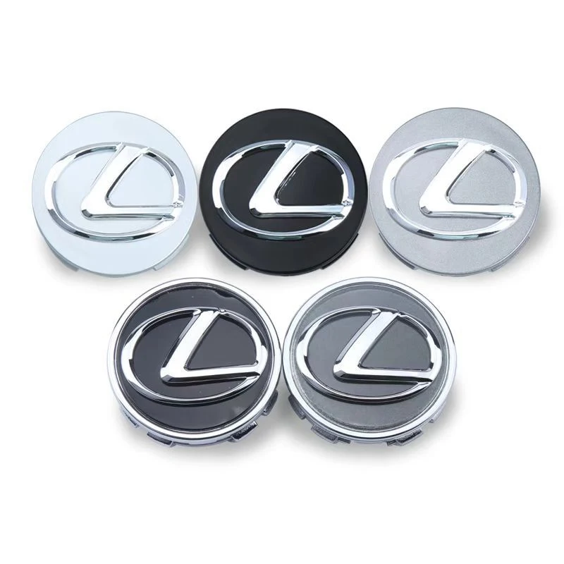 4pcs 62mm Wheel Hub Center Caps For Lexus Badge Cover Hubcaps for NX200T ES200 ES350 IS300 RX240 GS450h LS500h Car Accessories